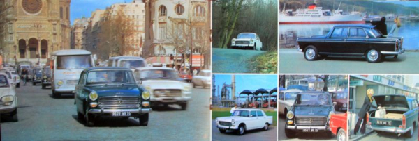 Peugeot 404 Modelprogram 1972 Carbrochure (10181)